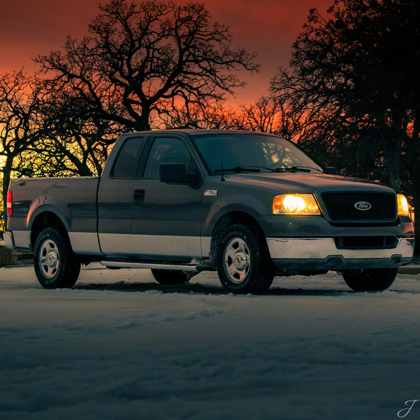 Snowy Truck
