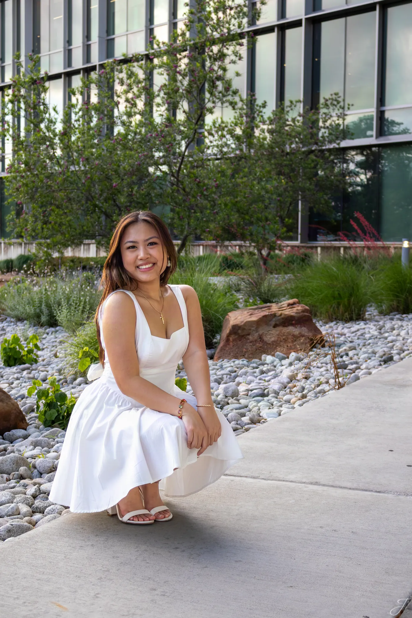 Senior portrait in North Texas